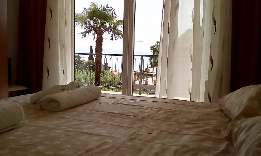 Apartment Stella 1 entrance Lovran Croatia