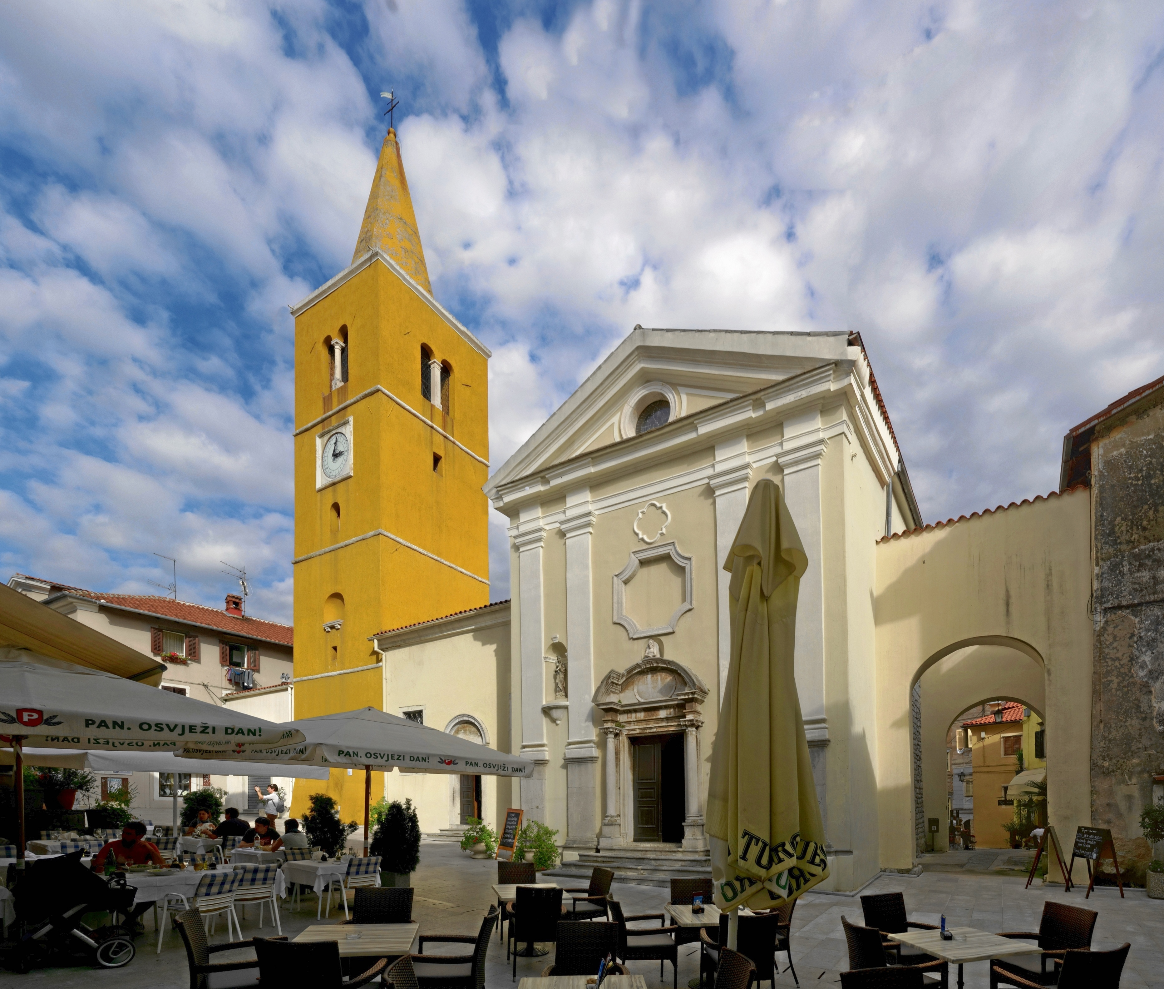 St. George Church Lovran Old Town Croatia